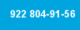 922 804-91-56 922 804-91-56